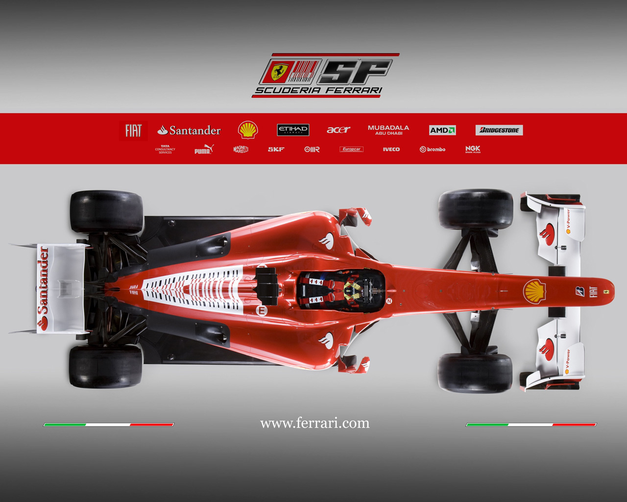 FERRARI F10 1280x1024